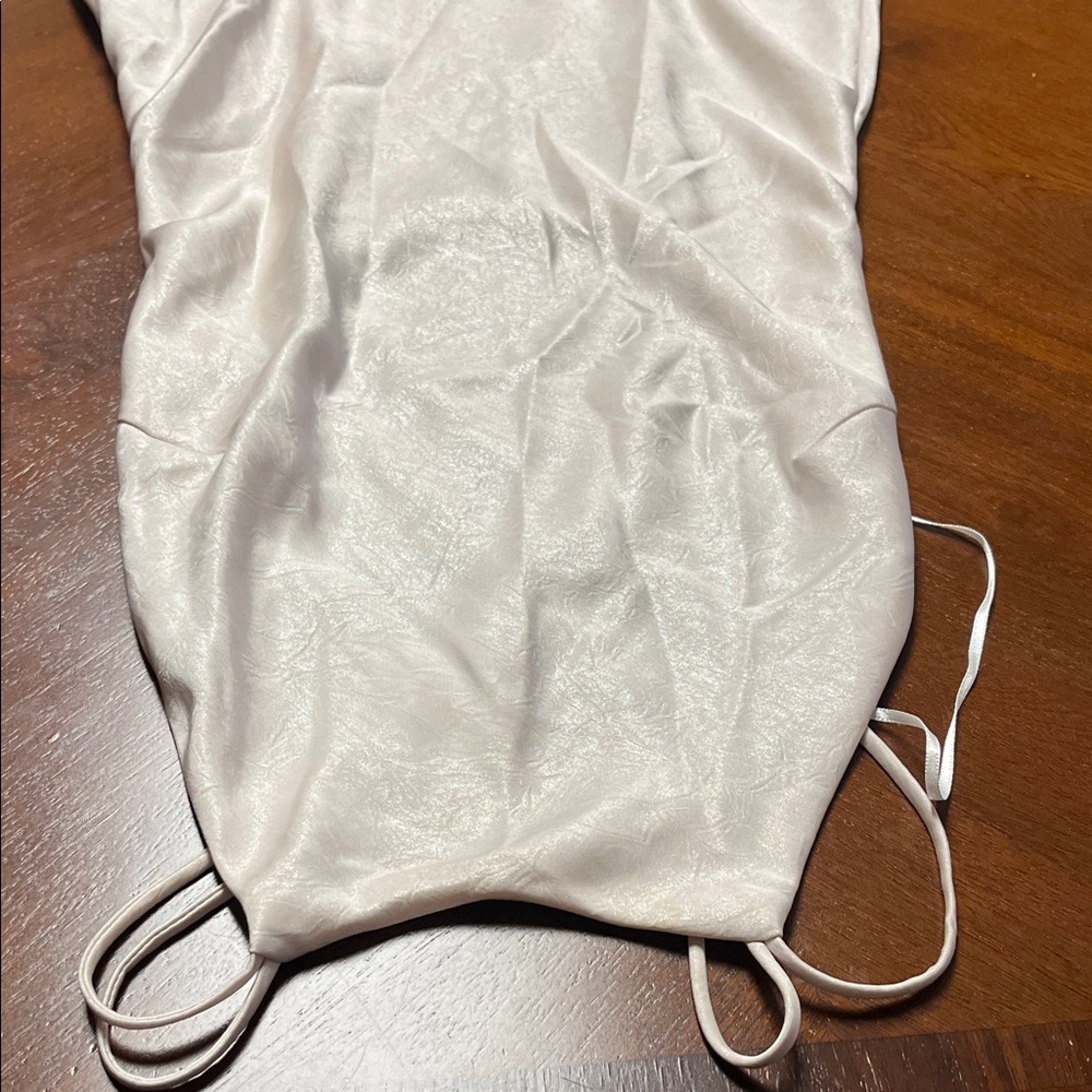 Zara Elegant White Maxi Dress - Picture 6 of 10